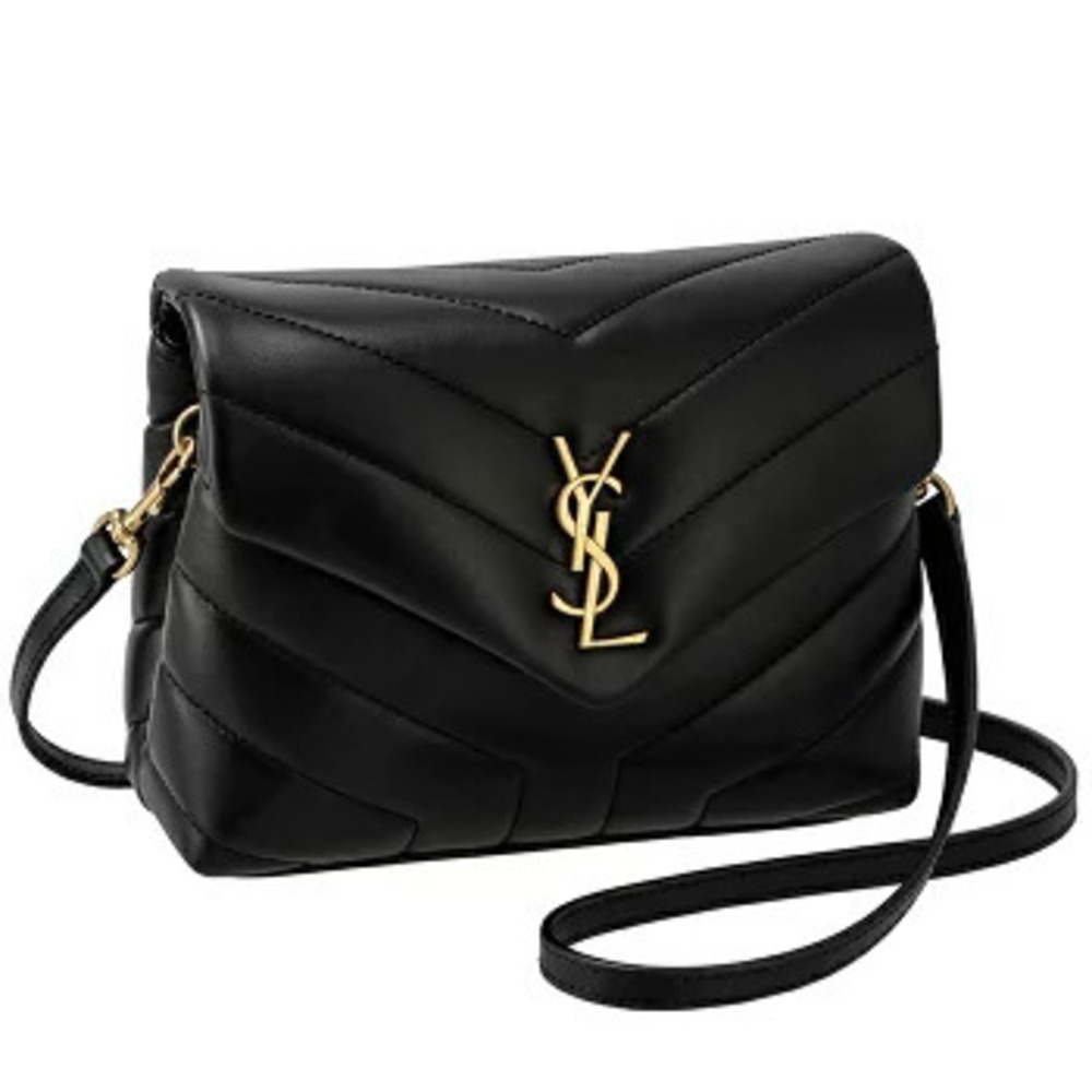 Saint Laurent Paris Loulou Toy Bag Shoulder Black